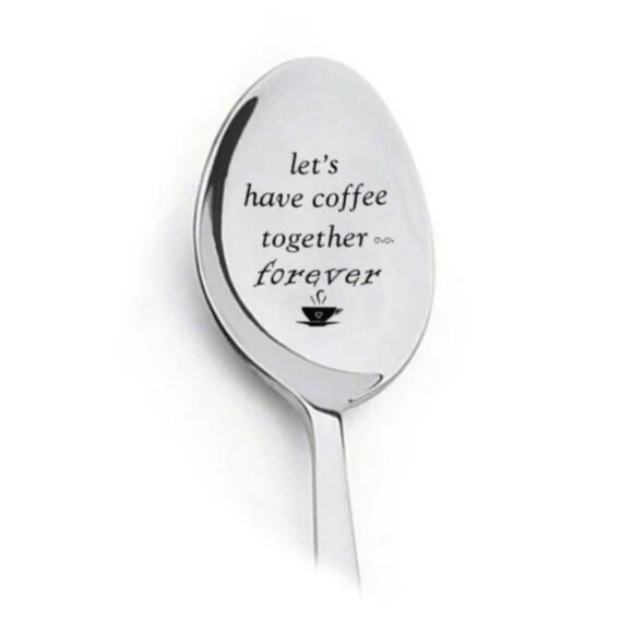 Engraved long Spoon - Picture 8 of 8